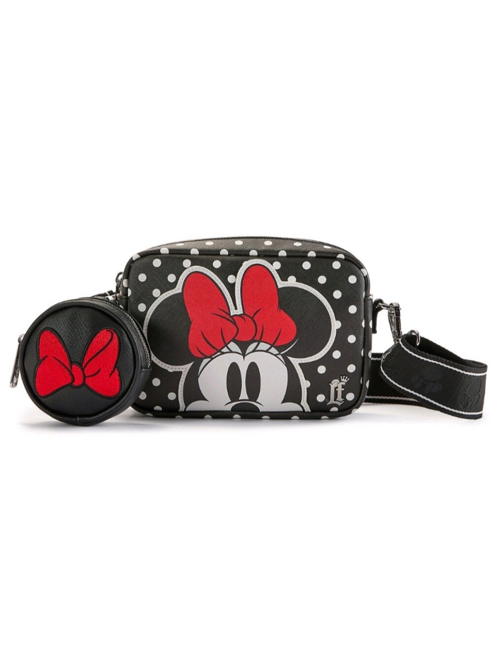 Disney Parks Loungefly MINNIE MOUSE Crossbody Bag & Coin Purse - NWT